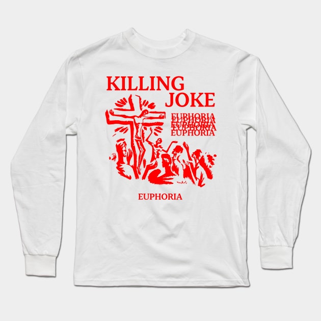 Killing Joke - Euphoria - Tribute Design Long Sleeve T-Shirt by Vortexspace